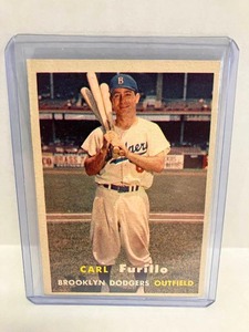 lot 119 image: 1957 Topps Carl Furillo