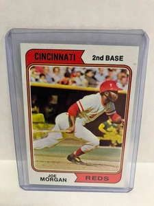 lot 121 image: 1974 Topps Joe Morgan
