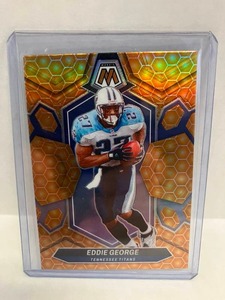 lot 129 image: 2024 Panini Mosaic Eddie George Honeycomb SP