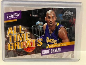 lot 130 image: 2017 Panini Prestige Kobe Bryant All-Time Greats