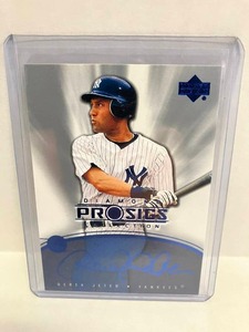 lot 137 image: 2024 UD Diamond Collection Pro Sigs Derek Jeter