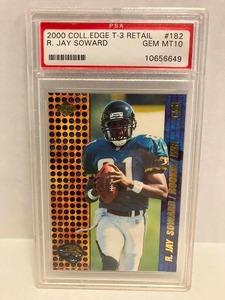 lot 143 image: 2000 Collectors Edge R. Jay Soward RC PSA GEM Mint 10