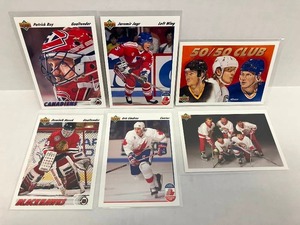lot 145 image: 1992 Upper Deck Hockey Stars
