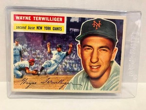 lot 154 image: 1956 Topps Wayne Terwilliger #73