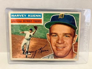 lot 155 image: 1956 Topps Harvey Kuenn #155