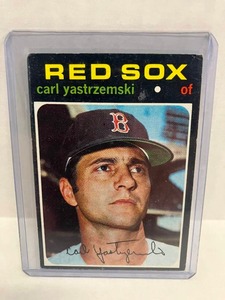 lot 161 image: 1971 Topps Carl Yastrzemski