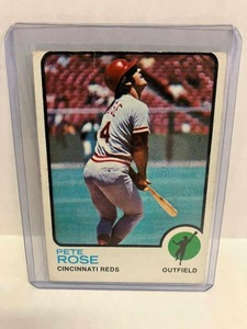 lot 162 image: 1973 Topps Pete Rose