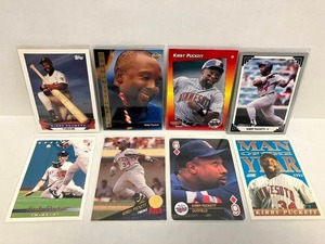 lot 165 image: Kirby Puckett - Topps, UD, Leaf, Aces, Score, Triple Play