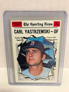 lot 179 image: 1970 Topps Carl Yastrzemski All-Star