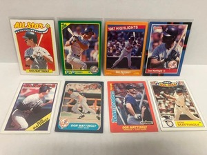 lot 197 image: Don Mattingly - Topps, Donruss, Score, Fleer