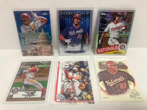 lot 212 image: Juan Soto - Topps, Chrome, Allen & Ginter