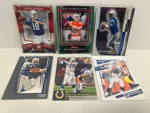 lot 230 image: Peyton Manning - Upper Deck, Topps, Bowman, Donruss