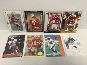lot 231 image: Jerry Rice - Eight Cards