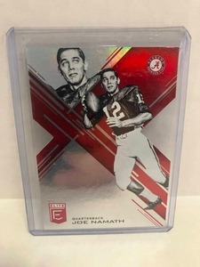 lot 25 image: 2017 Panini Elite Draft Picks Joe Namath #49