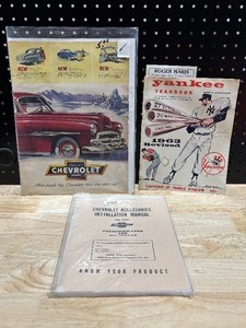 lot 22 image: Collectible Vintage Automotive and Sports Memorabilia