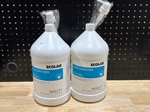 lot 31 image: 2 One Gallon Bottles Hand Sanitizer