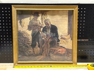lot 45 image: Vintage Framed Artwork