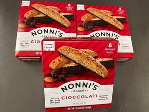lot 227 image: ME 2 - Nonnis Cioccolati Biscotti - 3 Boxes