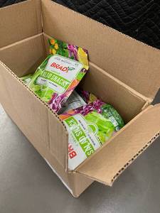 lot 229 image: CT 3 - Brads Caesar Salad Snack - 12-Unit Case (12 pouches, 24 oz total)