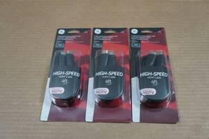 lot 103 image: 3 HDMI Cables