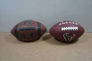 lot 137 image: 2 Footballs