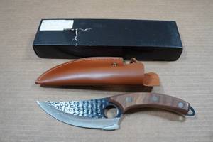 lot 144 image: Kyoryuger Knife Works 10.5 Rolled Carbon Steel Knife