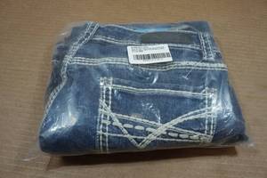 lot 153 image: Rock and Roll Denim Mid Rise Riding Jeans - Womens 29x38