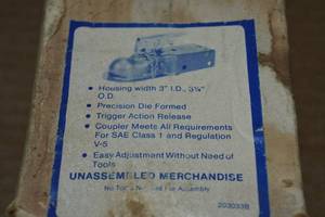 lot 201 image: Trailer Coupler for 1-78 Ball