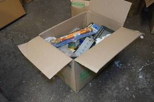 lot 204 image: Assorted Hardware - Water Lines, Connectors, Fasteners