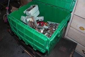 lot 205 image: Assorted Large Fasteners