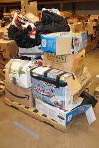 lot 221 image: Pallet of Damaged Water Inflatables, Tubes