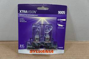lot 24 image: Sylvania XtraVision 9005 Headlight Bulbs