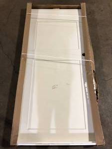 lot 4 image: 36 in.  x 80  in. White Door   Customer Returns See Pictures