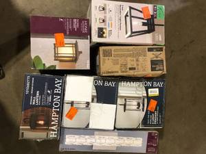 lot 27 image: Lot of Assorted Lighting Various Models and Conditions Customer Returns See Pictures