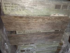 lot 12 image: Rustic bay porcelain tile