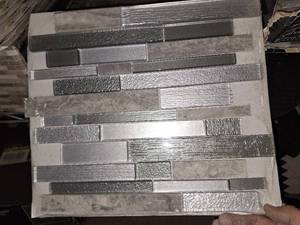 lot 55 image: Smoky Alps interlocking mosaic Tile