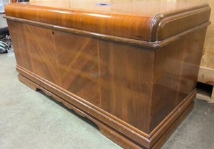 lot 54 image: Antique Cedar Chest