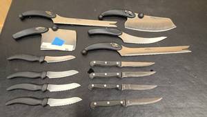 lot 86 image: Miracle blades III knife set