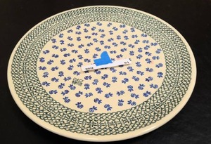 lot 91 image: Handmade Polish Serving Platter