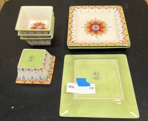 lot 119 image: Vida Eva Mendes collection collectible bowls 4, and plates 3