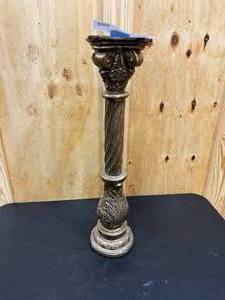 lot 169 image: Vintage 23 tall decorative candle holder