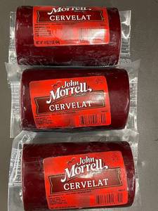 lot 14 image: C - Cervelat Sausages - John Morrell (3-Pack)