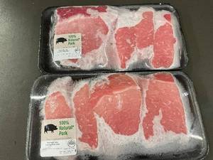 lot 24 image: Bulk Pack 100% Natural Pork Loin Country Style Ribs Approx 2.8LBs
