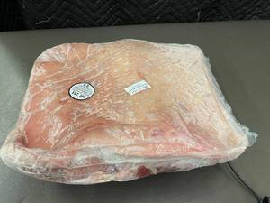 lot 101 image: Frozen Pork Belly - 6LBs Vacuum Sealed, US Inspected
