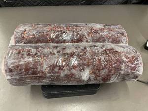 lot 158 image: Black Forest Ham Logs - Approx 13 LBs Fully Cooked, Frozen, Bulk Lot