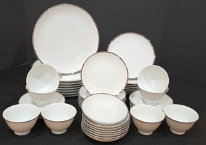 lot 82K image: P - Royal Song China Service for 8 with Plates, Bowls, and Cups