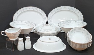lot 94K image: P - Vintage Noritake 6107 Colburn China Serving Pieces Collection