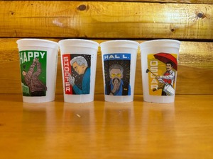lot 37 image: Complete Set of Happy Gilmore 2 Collector Cups