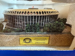 lot 42 image: Busch Stadium MO Gold Series Baseball Limited Edition Clay Stadium