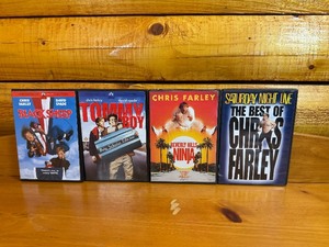 lot 45 image: Collection of Chris Farley DVDs - Tommy Boy, Black Sheep, Beverly Hills Ninja and Best of Saturday Night Live